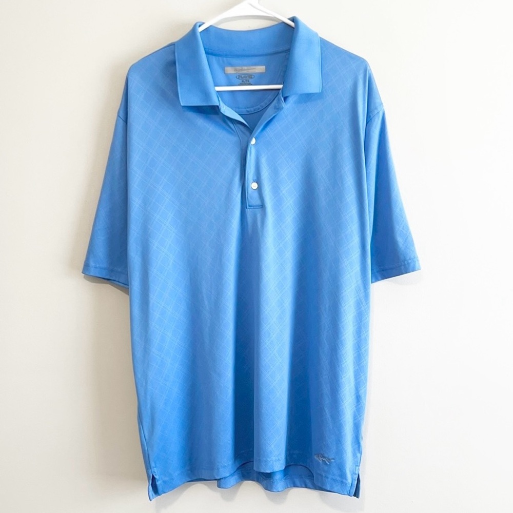 Greg Norman Play Dry Golf Diamond Polo Shirt